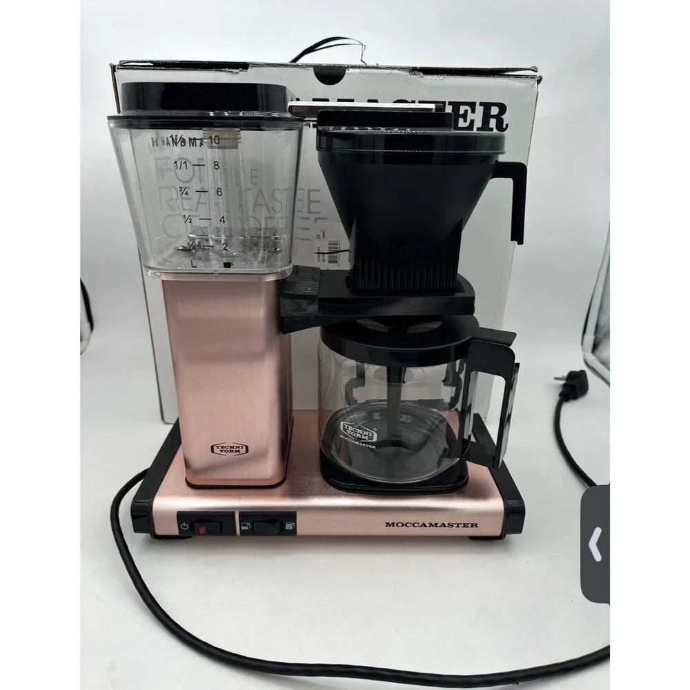 Technivorm Moccamaster KBGV Select 10-Cup Coffee Maker Rose Gold